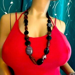 Long Fall Chunky Necklace 5/$25